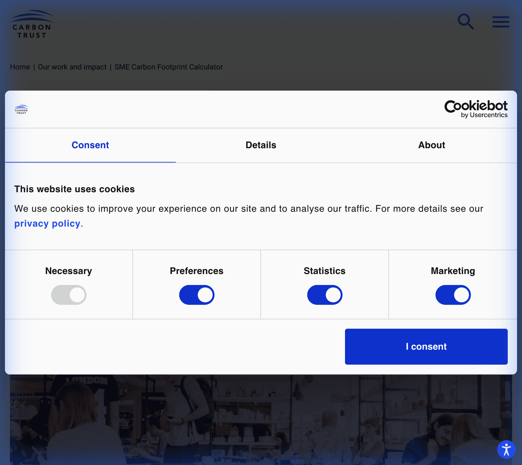 Carbon Trust Footprint Calculator