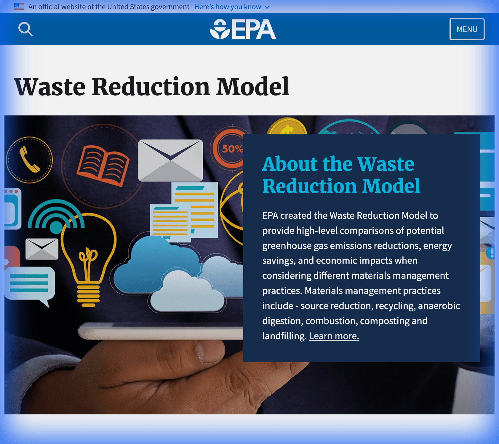 EPA WARM (Waste Reduction Model)
