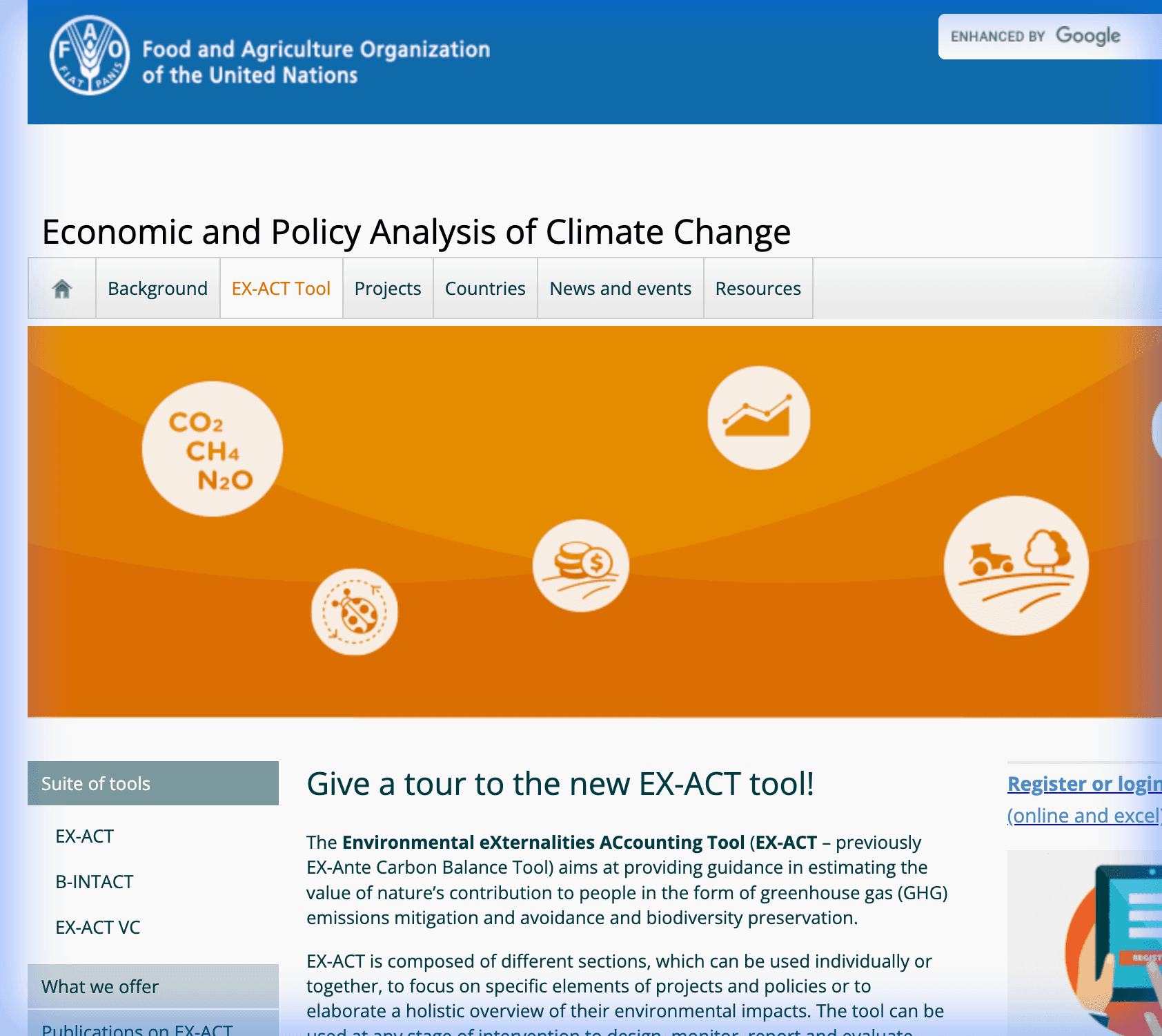 EX-Ante Carbon Balance Tool (EX-ACT)