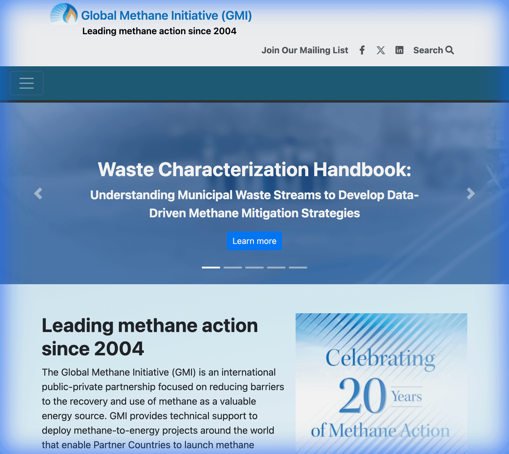 Solid Waste Management GHG Calculator